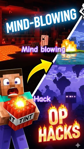 "I Tried Mind-Blowing Minecraft Hacks 😱🔥 (Unbelievable Results)"
