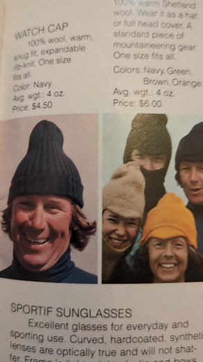 We're digging through our old catalogues! Would you wear any of this gear today? #Throwbackthursday | Sierra Designs | Facebook