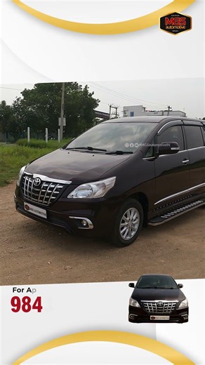 Save 30 lakhs. Give your old car, a brand-new look Innova Type4 Conversion ⁨@mgsautomotivein⁩