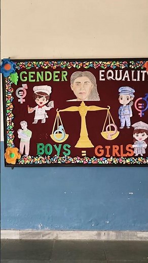DIY Display board decoration ideas for competition #decoration #school #art