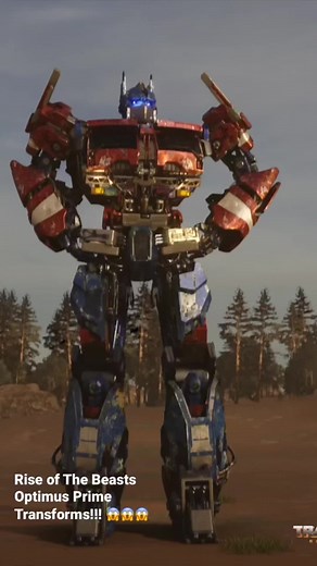 Transformers Rise of the Beasts: Optimus Prime Transformation Revealed!