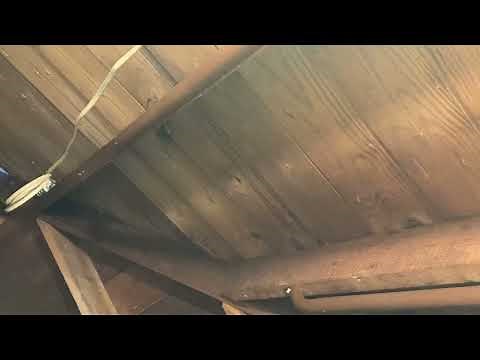 Attic door springs replacement, variation.￼