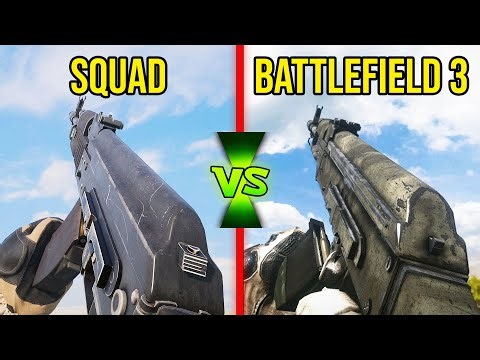 Squad vs Battlefield 3 - Reload Animations Comparison