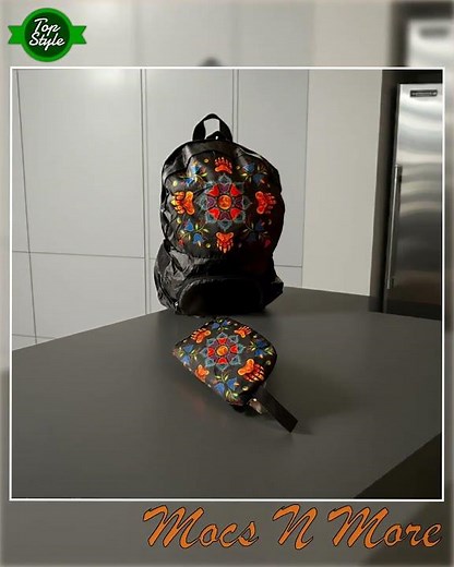 Foldable Indigenous Designed Backpacks - Revelation