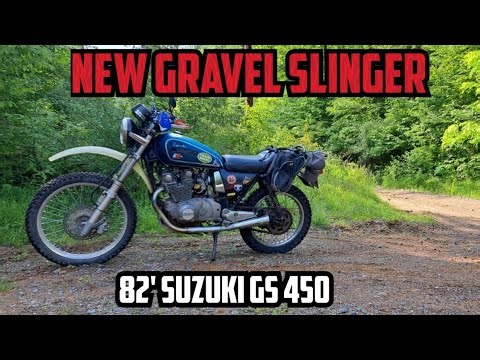 New Scrambler Bike! 1982 Suzuki GS 450