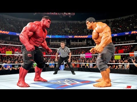 RED HULK vs ORANGE HULK - EPIC BATTLE 