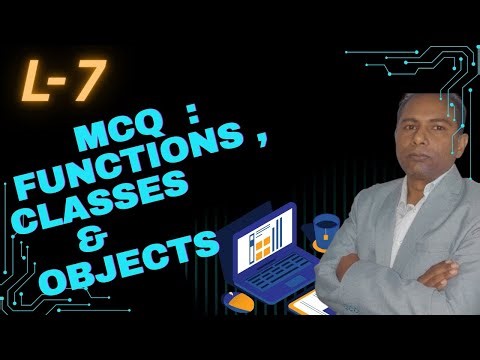 🛑👍MCQ: functions, classes and objects (C++)#function #computerscience