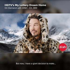 3K views · 25 reactions | Watch David Bromstad bring dream homes to life!  ✨ Pick your favorite episodes of HGTV's #MyLotteryDreamHome On Demand with DISH. Tune to Channel 300 to start watching. | DISH | Facebook