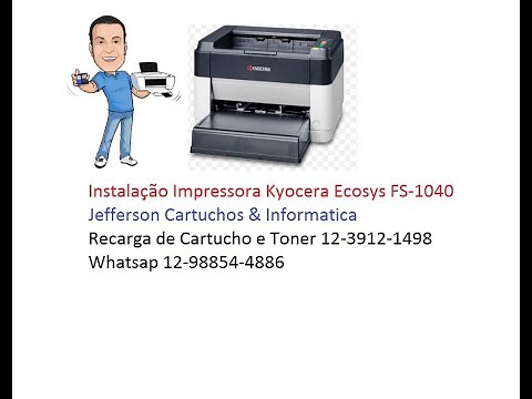 Instalação Impressora Kyocera FS 1040