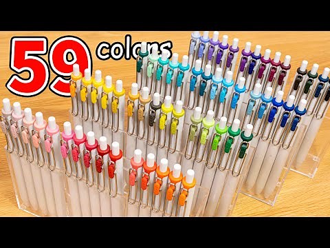 Uniball One 2022 All colors have been collected !! [Color sample] | Pisuke Channel