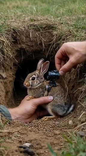 Scientists Put a Camera on a Rabbit | The Burrow Footage Is Unreal