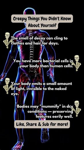 Creepy Body Facts You’ll Wish You Never Knew