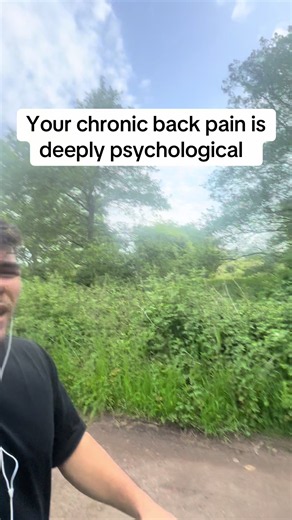 Chronic back pain is rarely just about the back. Fear, beliefs, identity and the nervous system can all slowly become part of the picture too. #chronicbackpain #backpainrelief #backpaintreatment #discbulge