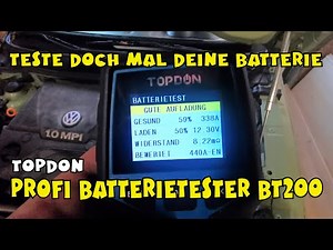 Topdon BT200 12V/24V car battery tester