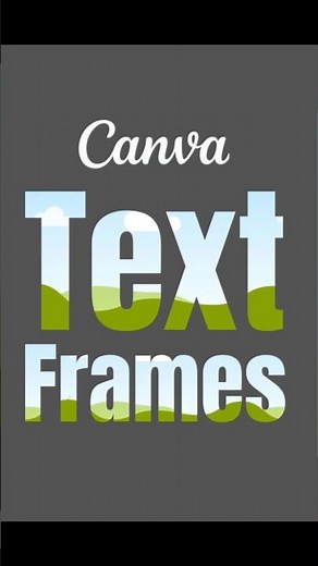 How to Create CUSTOM Text Frames in Canva (Quick & Easy!)