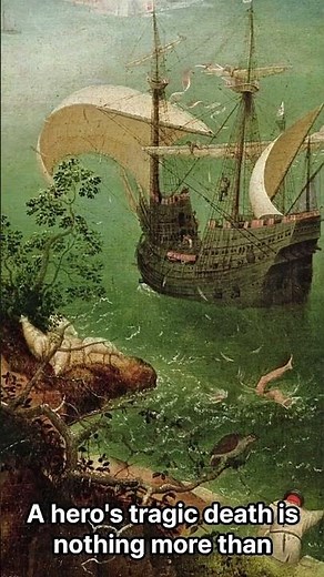 Landscape with the Fall of Icarus (Pieter Bruegel the Elder) Why nobody cares about the hero's death