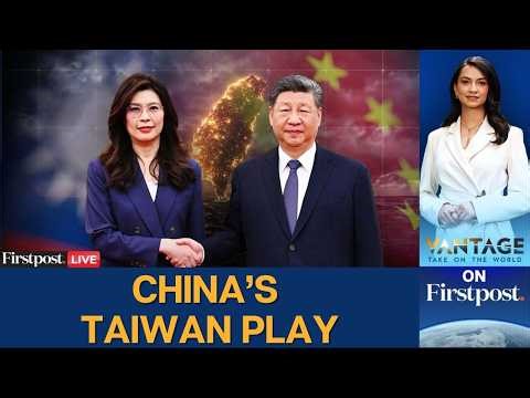 LIVE: Xi Meets Taiwan's Li-Wun, Calls Reunification 'Inevitable' | Vantage on Firstpost | N18G