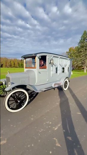 1923 Ford Model T Hearse #classicford #antiqueford #fordhistory
