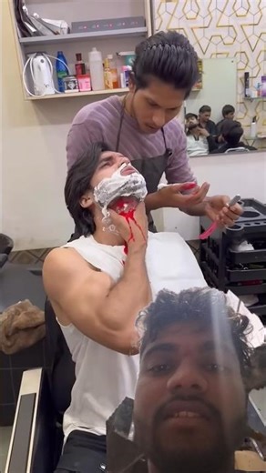 funny 😂 prank 😁 #funny #comedy #prank #haircut #hairstyle