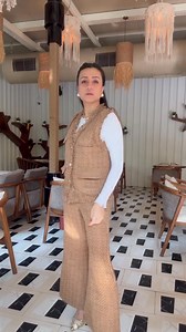 8.7K views | Step into winter with our stunning Tweed Coord Set! ❄️ Whether it's brunch with friends or a winter date, this set has you covered!! | The Posh affair | Facebook