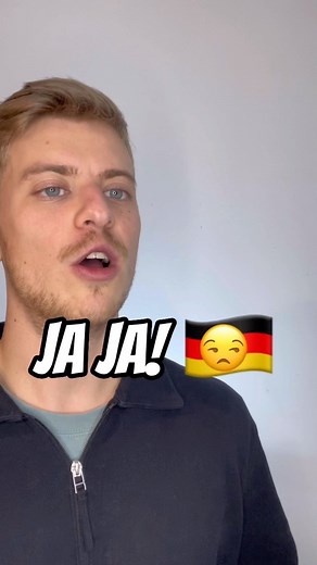 Your German Teacher Niklas! on Instagram: "Hallo Leute!‍♂️ Be careful when saying “Ja, ja!” in German. This double positive can quickly turn into a negative! -Niklas :) #germanwithniklas #learngerman #speakgerman #germanvocabulary #germanwords #germanvacation #movetogermany #workingermany #germangrammar #german #germanforforeigners #easygerman #deutschland #deutschlernen"