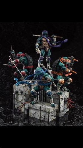 Have you ever seen this statue set?! | Tmnt_wiz