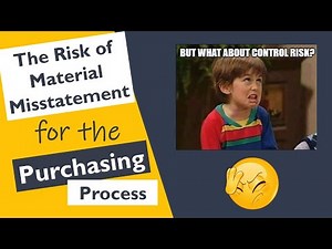 Inherent Risk and Control Risk for Purchasing