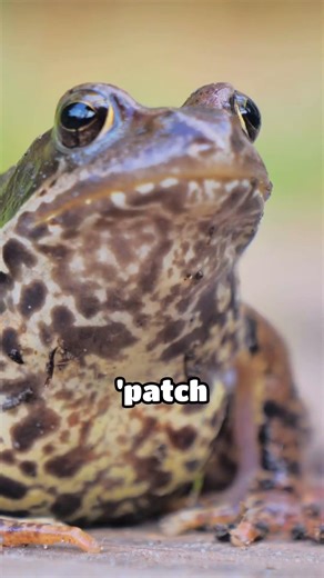 Quello che non sapevi su come bevono le rane 🐸 #shorts