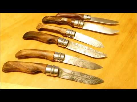 Opinel Mods - folding knife modifications DIY christmas presents for outdoor, woodcarving, bushcraft