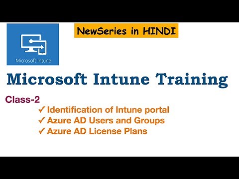 How to setup Microsoft Intune Account and Azure AD Users | Intune Training