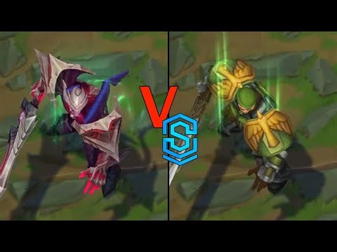 Visions of the Fallen Garen VS Commando Garen