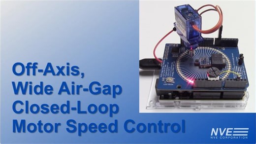 Off-Axis, Wide Air-Gap Closed-Loop Motor Speed Control with Arduino | NVE Corporation