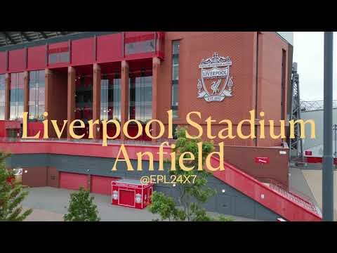 Anfield from Above | Stunning Sky Views of Liverpool FC’s Iconic Stadium 🏟️🔴 ‪@LiverpoolFC‬