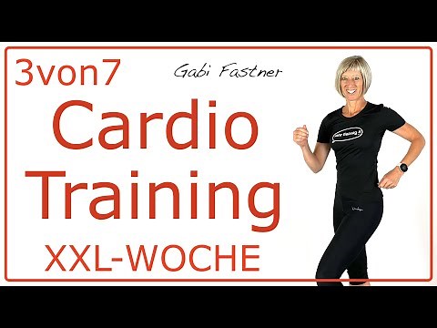 3/7📌30 min. cardio Training | XXL-Woche, ohne Geräte, im Stehen