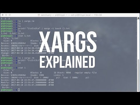 Simple and straightforward tutorial on xargs!