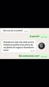 Che dite voi? | Chat Italiane