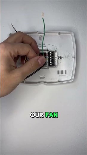 How to Install a Thermostat in 15 Seconds | HVAC Technician Quick Guide