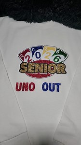 345K views · 2.5K reactions | Custom Senior Sweatshirt #diy #senioryear #senioroutfit #cricut #classof2026 | Brance So Craftee | Facebook