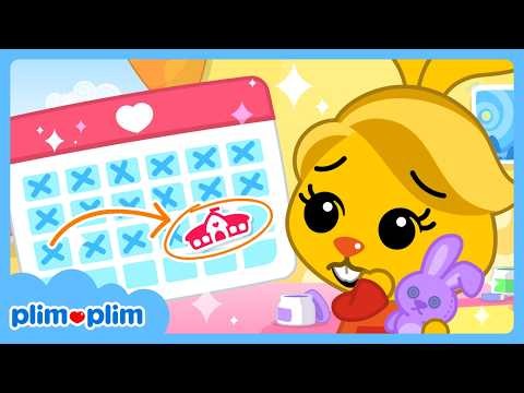 🎒 First Day of School | Get Ready for Preschool Song by Plim Plim - Kids Songs & Nursery Rhymes