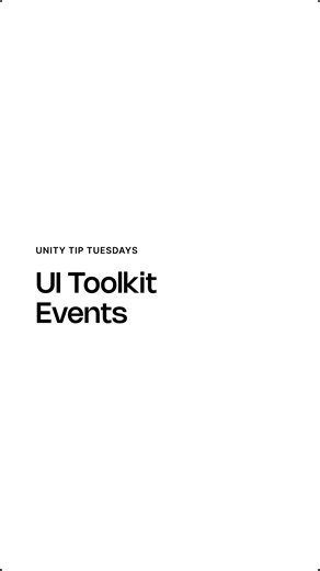 Ready to master UI Toolkit in Unity 6? 💻✨ This quick tip explains how the UI Toolkit event system works in Unity 6 and how it differs from Unity UI (uGUI). #GameDev #UnityTips #Unity3d #UnityLearn #UIToolkit