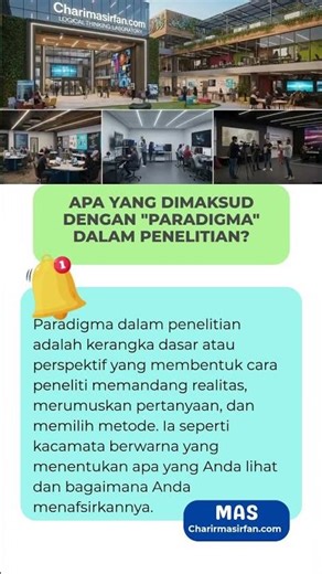 Paradigma Penelitian: Definisi dan Analogi