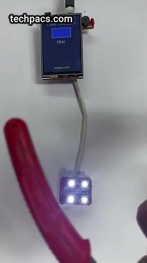 Detection of Color Using Color Sensor | TFT LCD | Arduino UNO | TechPacs