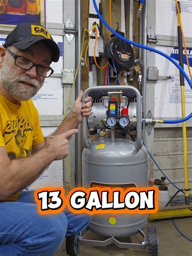 VEVOR TOOLS 13 Gallon Air Compressor: Quiet and Powerful