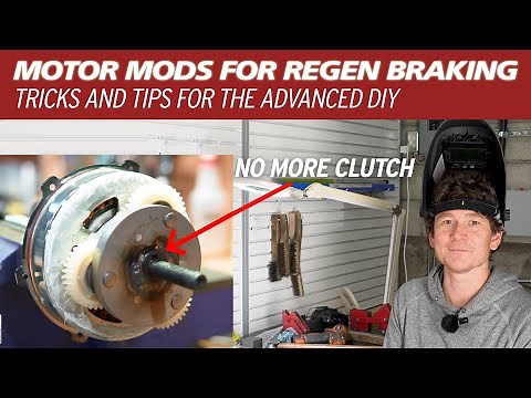 How to get REGEN braking from your geared hub motor. Lock that clutch!