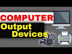 Output Devices of Computer - Monitor | Speaker | Printer | Plotter | Projector