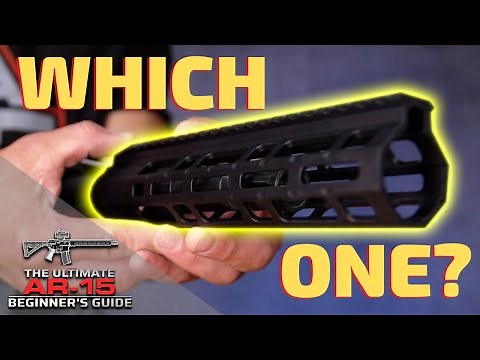 Ep-5: Which AR-15 Handguard is Best For You? M-Lok, Picatinny, Free Float, Drop-In, Quad Rails?