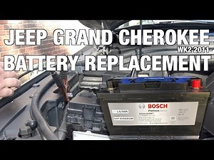 How does the battery change on Jeep Grand Cherokee