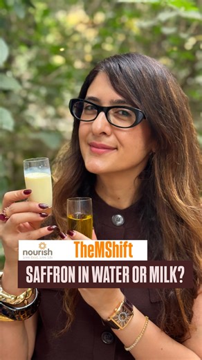 Pooja Makhija on Instagram: "Most people think saffron works the same no matter how you take it… but absorption science tells a different story. Here’s what the research actually shows ⬇️ 💛 1. Water releases crocin — saffron’s most therapeutic compound Crocin (yellow carotenoid) is responsible for saffron’s effects on mood, antioxidant activity, inflammation regulation and metabolic support. It is highly water-soluble, which is why its extraction in warm water is fast and efficient. A pharmacok