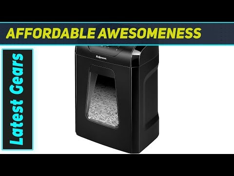 Fellowes 7120001 Powershred 12C: The Ultimate Deskside Security Shredder