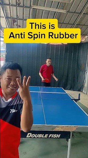 Anti Spin Rubber – Makes Spin Useless! 😱🏓